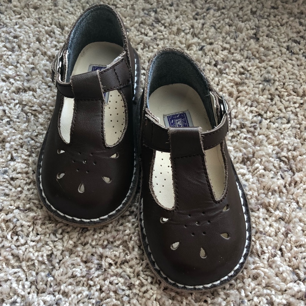 L’Amour Toddler Mary Jane Leather Shoes